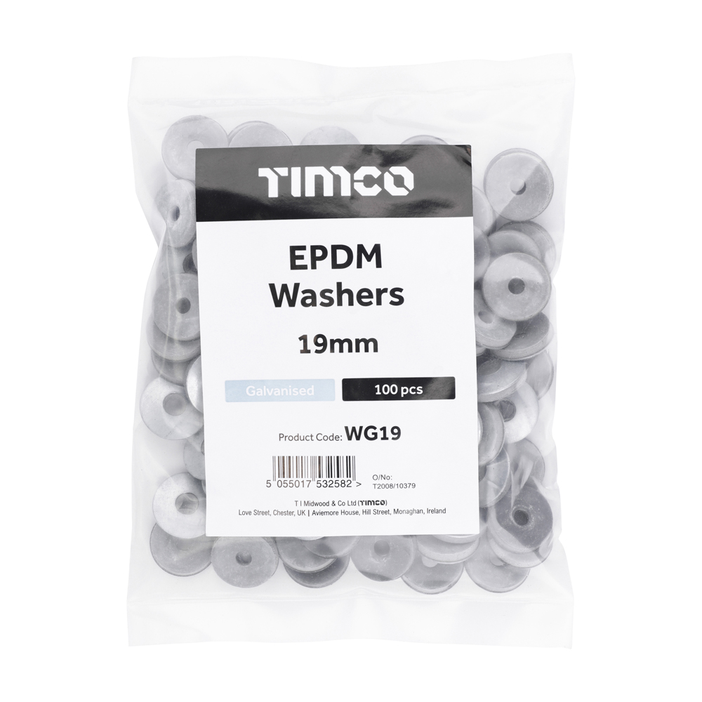 EPDM Galvanised Washer - Image 2