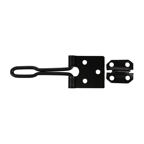 Wire Pattern Hasp-Staple Black - Image 2