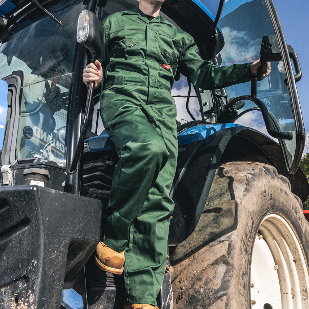 Workman Overalls - Green - Image 4