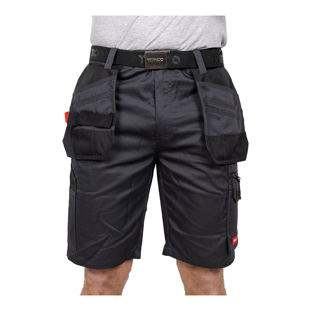 Workman Shorts - Grey/Black - Image 2