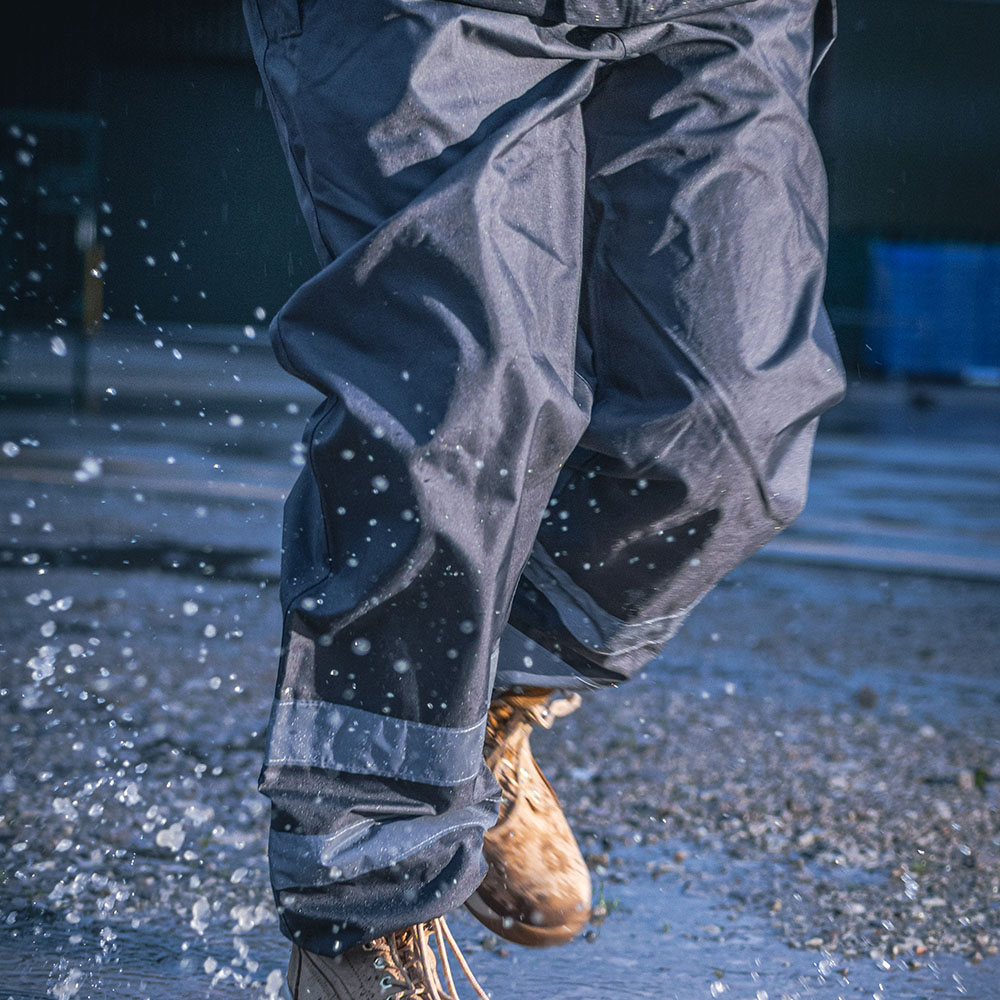 Waterproof Trousers - Charcoal - Image 4