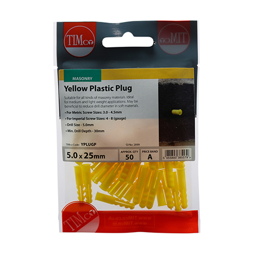 Yellow Plastic Plug - Image 2