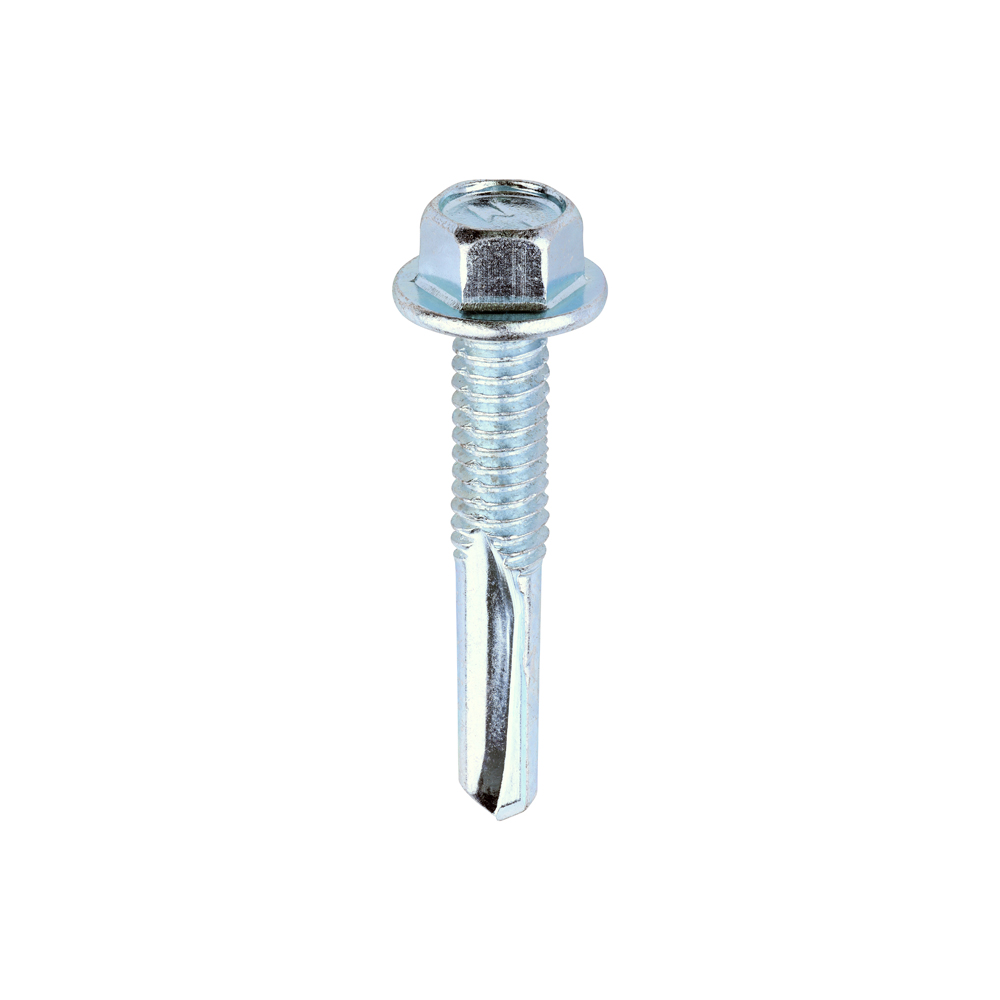 Hex Screw S/DRILL No5 Zinc - Image 1