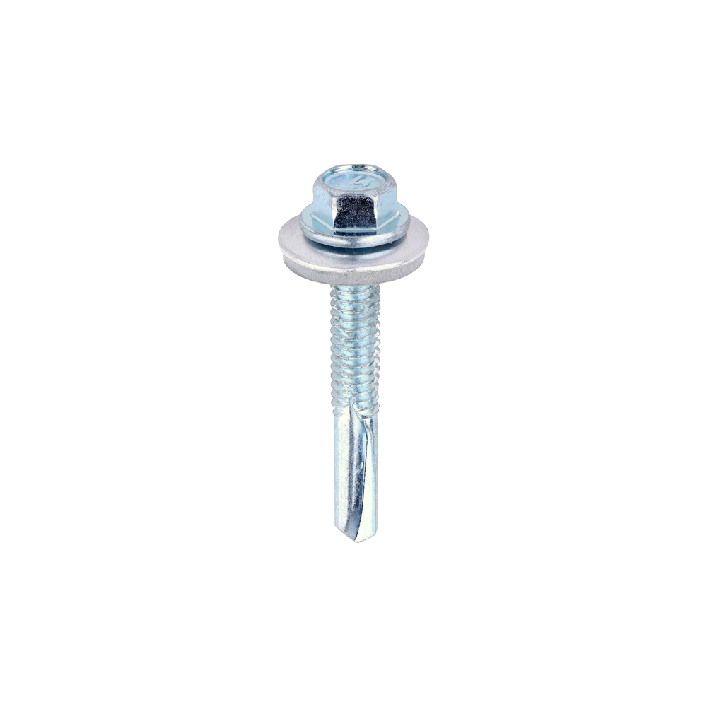 Hex Screw W16 S/DRILL No5 Zinc - Image 1