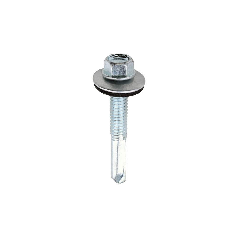 Hex Screw W16 S/DRILL No5 Zinc - Image 1