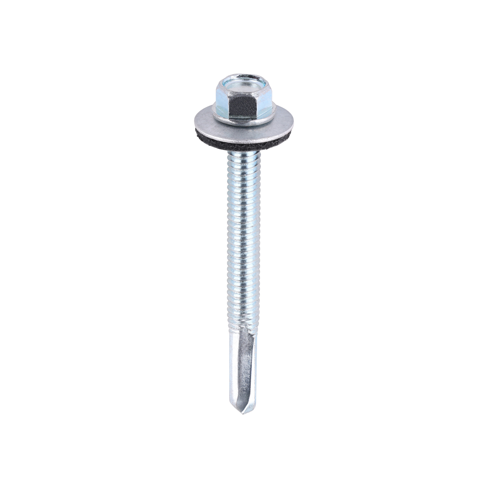 Hex Screw W16 S/DRILL No5 Zinc - Image 1