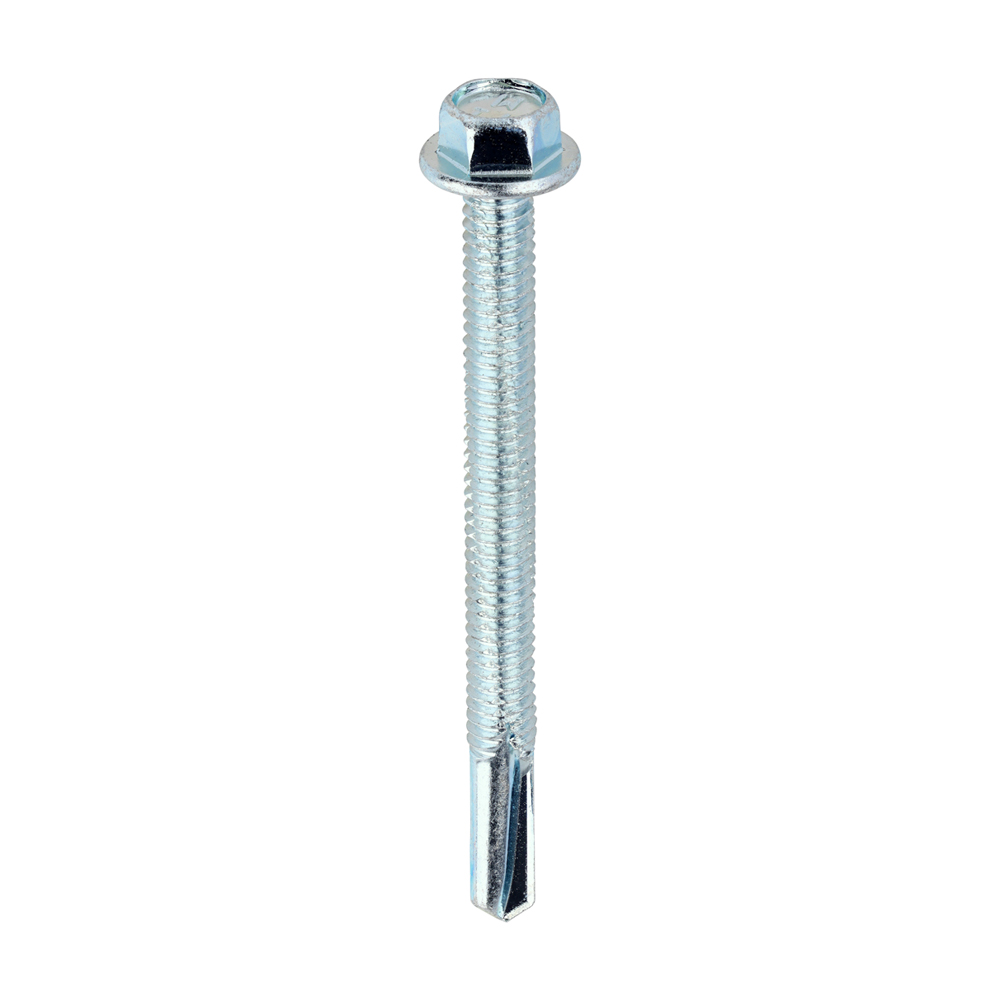 Hex Screw S/DRILL No5 Zinc - Image 1