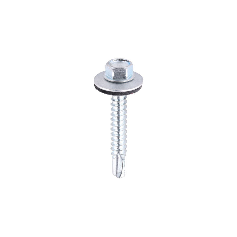 Hex Screw W16 S/DRILL No3 BZP - Image 1