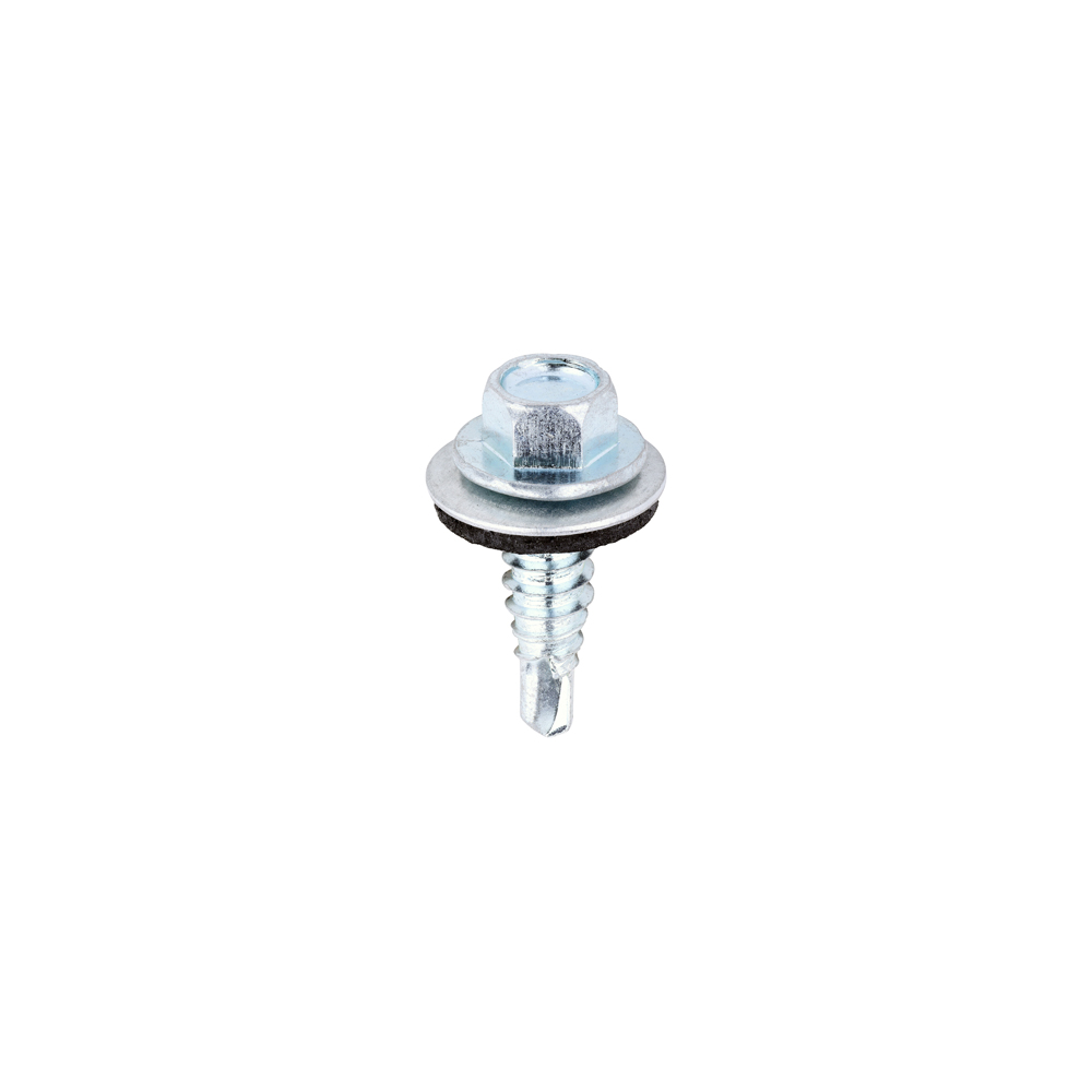 Stitch Screw HEX W16 No2 BZP - Image 1