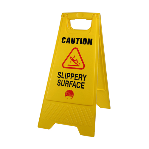 A-Frame Sign Slippery Surface