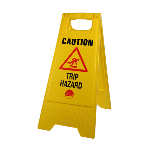 A-Frame Sign Trip Hazard