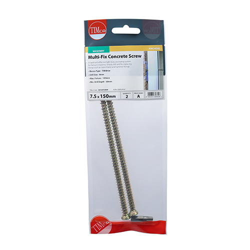 Multi-Fix Concrete Screw - ZYP