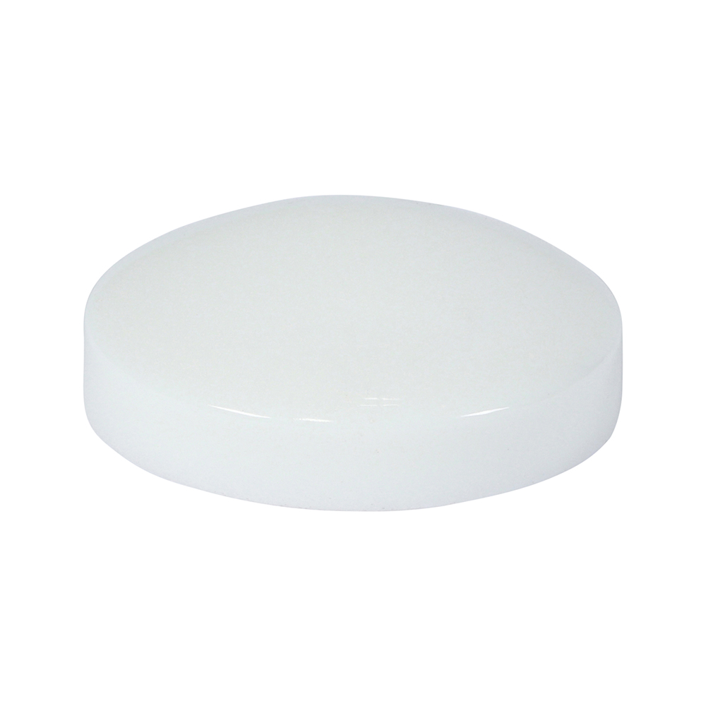 Two Piece Screw Cap - White