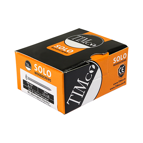 Solo Woodscrew PZ2 CSK ZYP