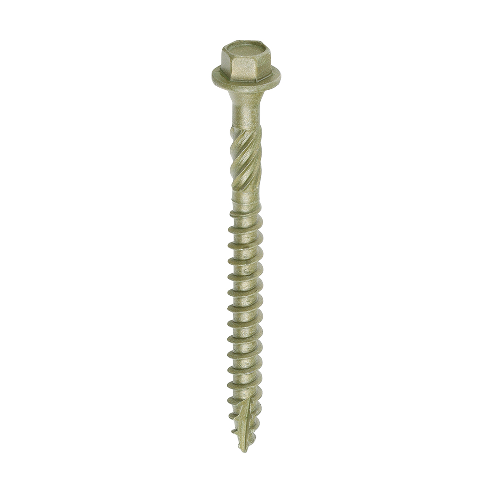 Timber Frame Screw HEX Green