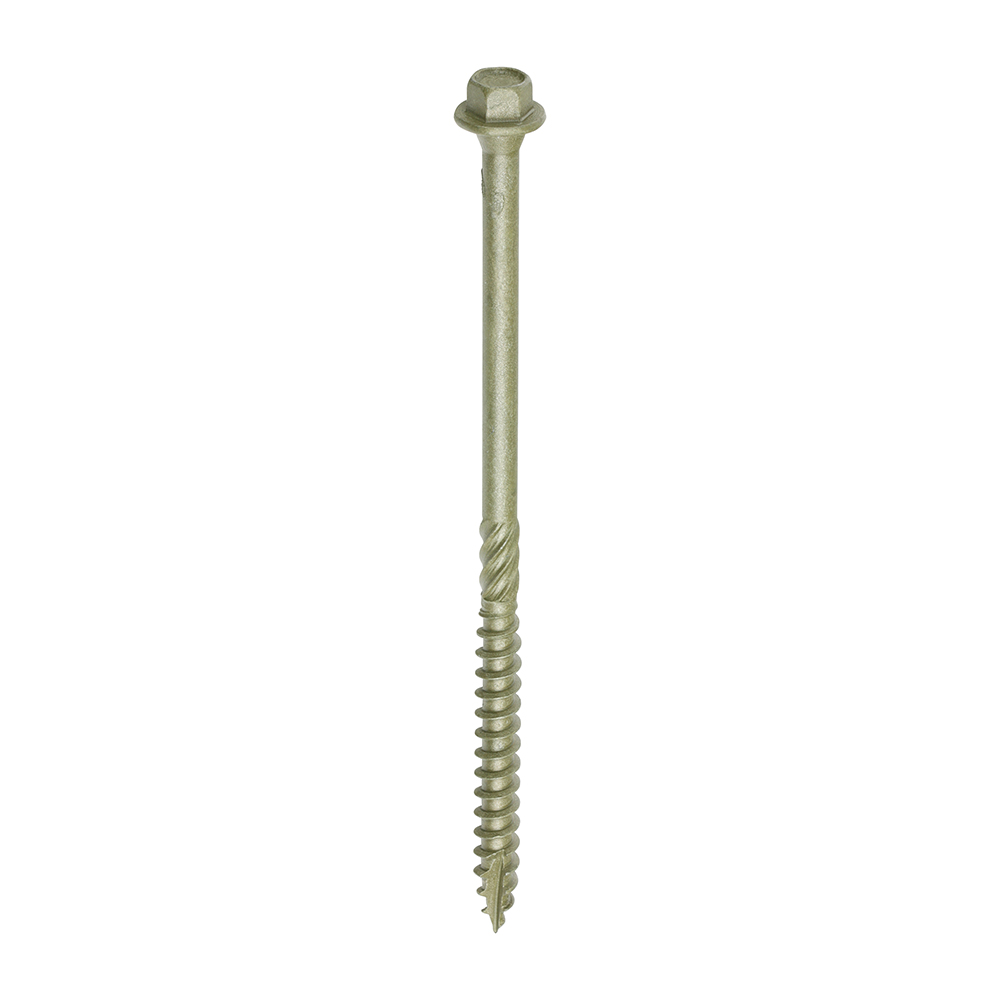 Timber Frame Screw HEX Green