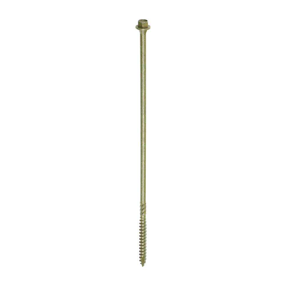 Timber Frame Screw HEX Green