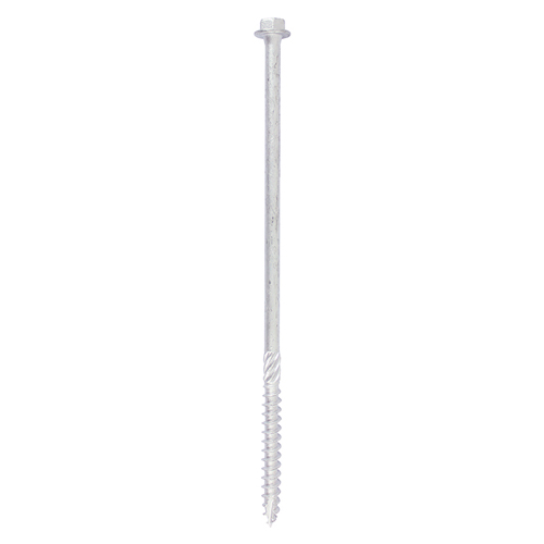 Timber Frame Screw HEX Silver