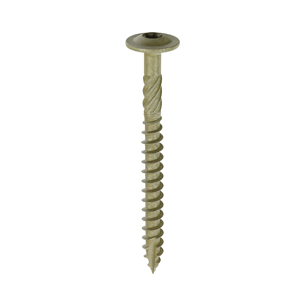Timber Frame Screw WAFER Green