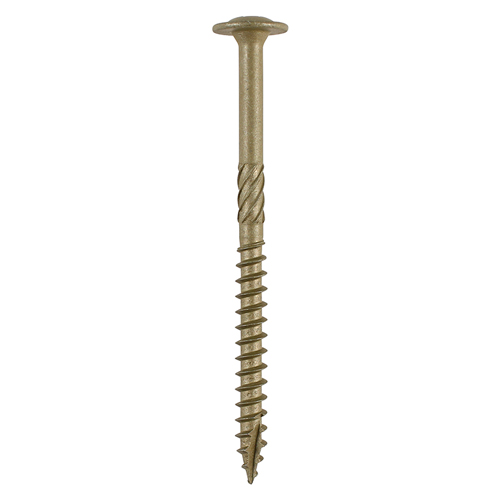 Wafer Head Timber Screw- Green