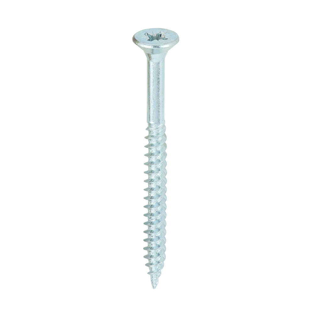 Twin Woodscrew PZ2 CSK Zinc