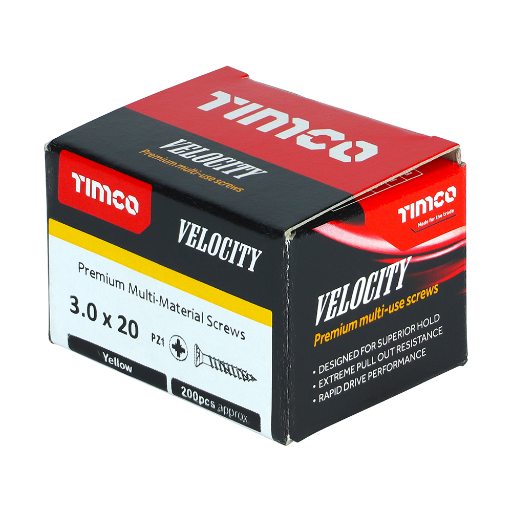 Velocity Screw PZ1 CSK ZYP