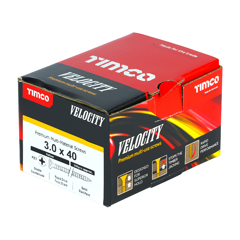 Velocity Screw PZ1 CSK ZYP