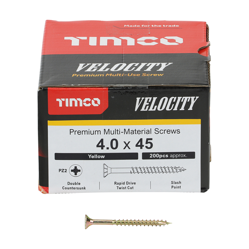 Velocity Screw PZ2 CSK ZYP
