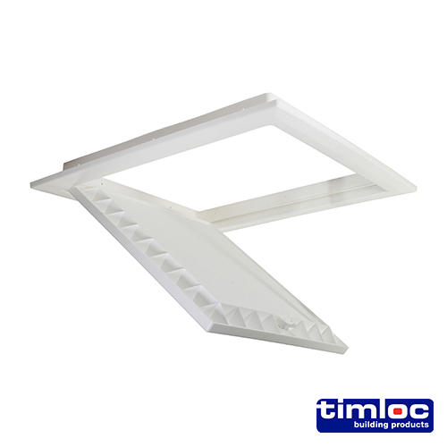 Hinged Loft Access Door White