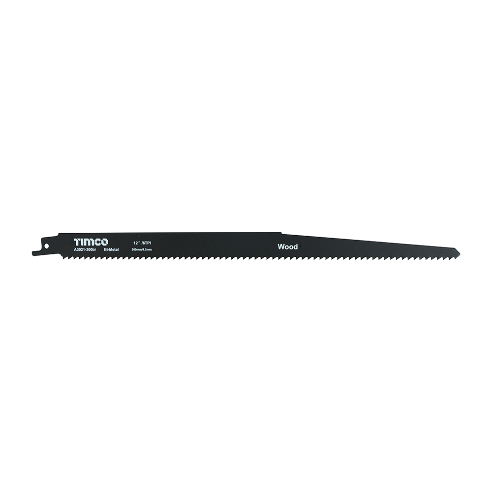 Bi-Metal Sabre Blades for Wood
