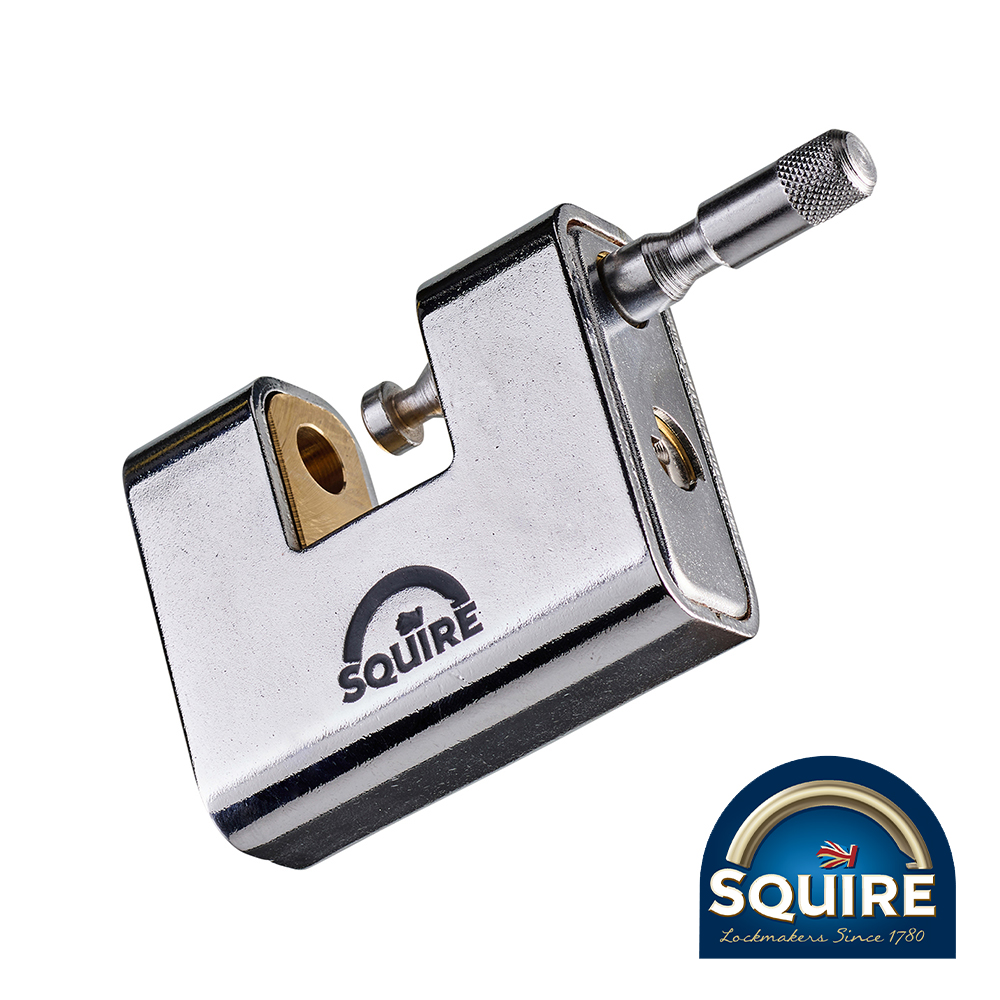 Armoured Brass Block Lock