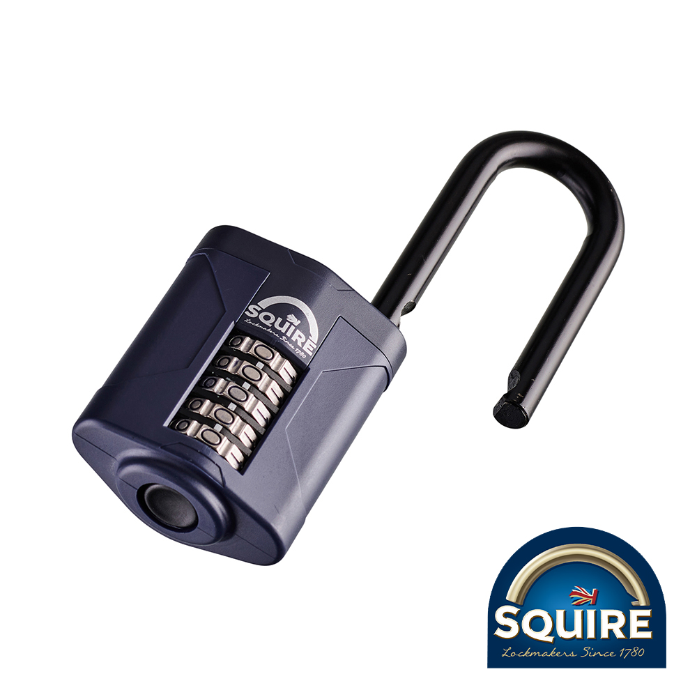 Combi Padlock Steel 2.5"