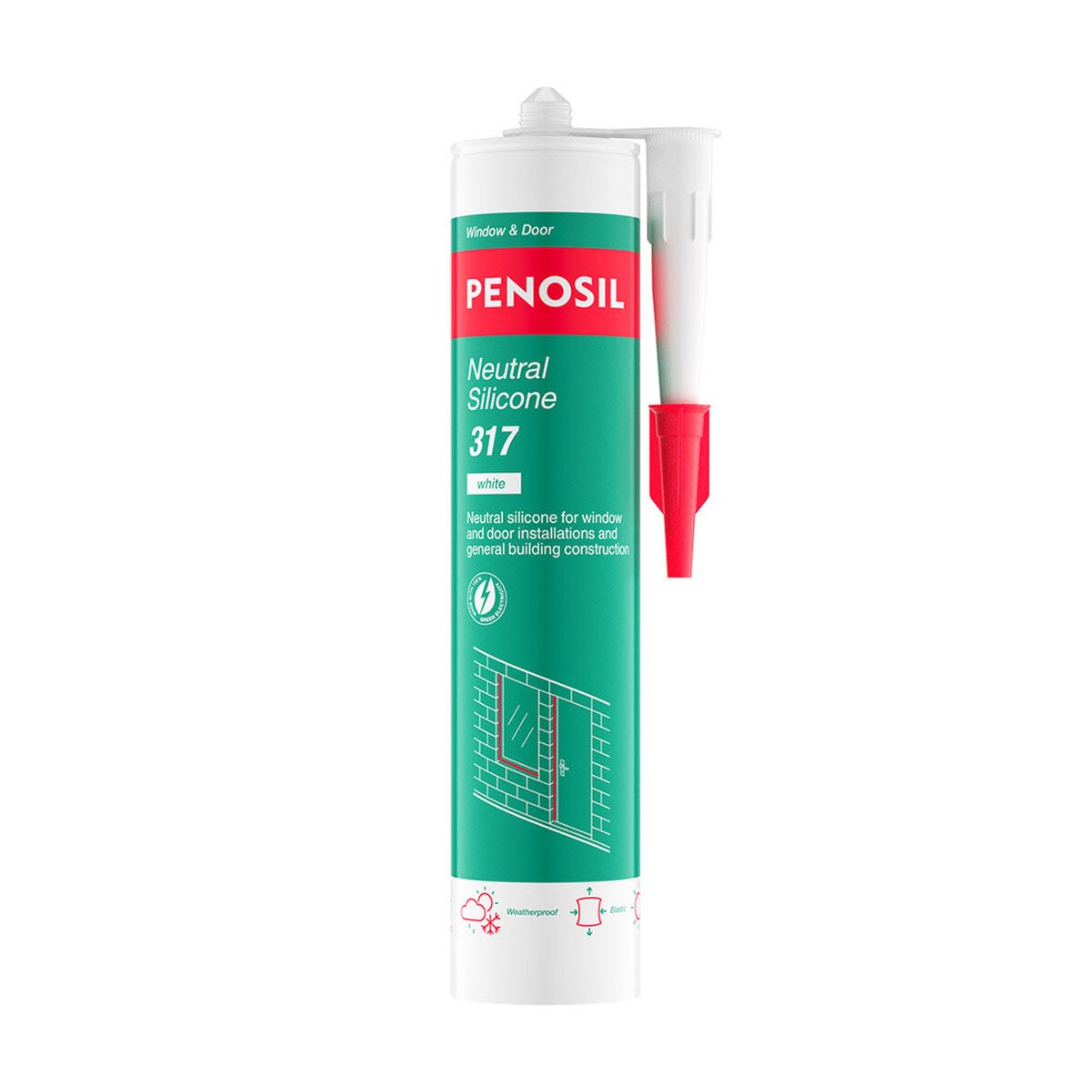 PENOSIL Window & Door Silicone 312 Clear