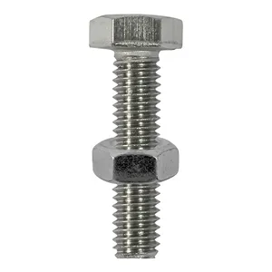 Set Screw & Hex Nut - Stainless Steel