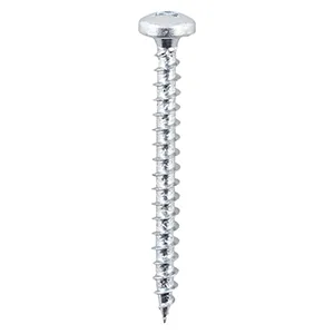 Solo Woodscrew - Zinc - Pan Head