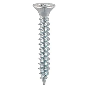 Twin-Thread Woodscrew - Zinc - Countersunk