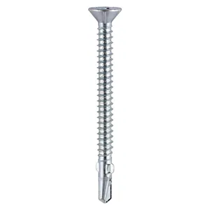 Wing-Tip Screw - Light Section Steel -Zinc