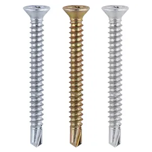 CSK Head Self-Tap Thread - Drill Point (3.9Gauge)