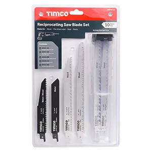 Mixed Reciprocating Saw Blade Set