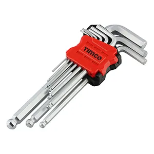 Long Arm Ball End Hex Key Set