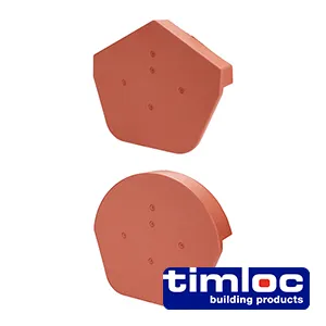 Dry Verge Ridge End Caps