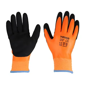 Aqua Thermal Grip Glove - Sandy Latex Coated