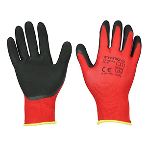 Toughlight Grip Gloves Latex Sandy Poly