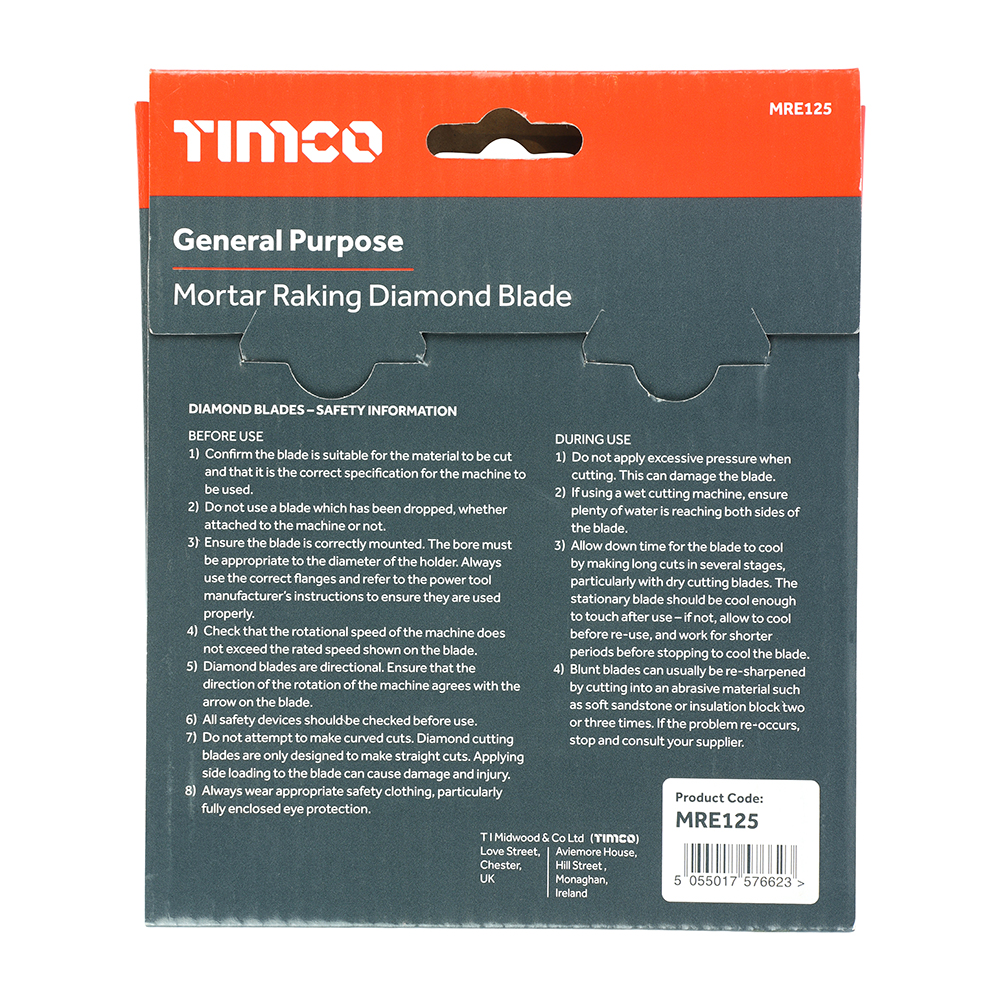 GP Mortar Raking Diamond Blade - Image 3