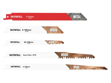 FAI/FULL CRV Sabre Saw Blade Set (15pc)