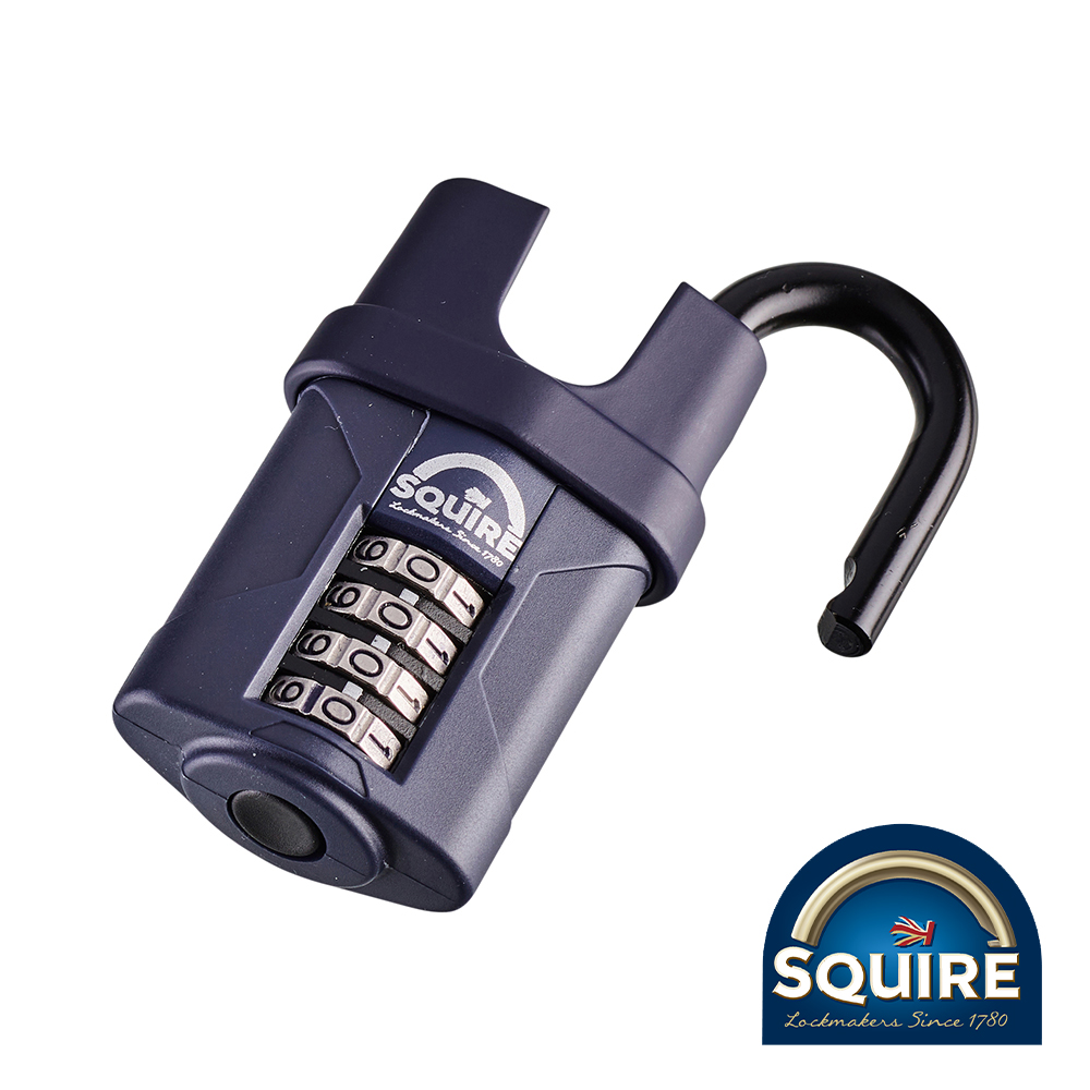 Combi Padlock Steel C/Shackle 40mm