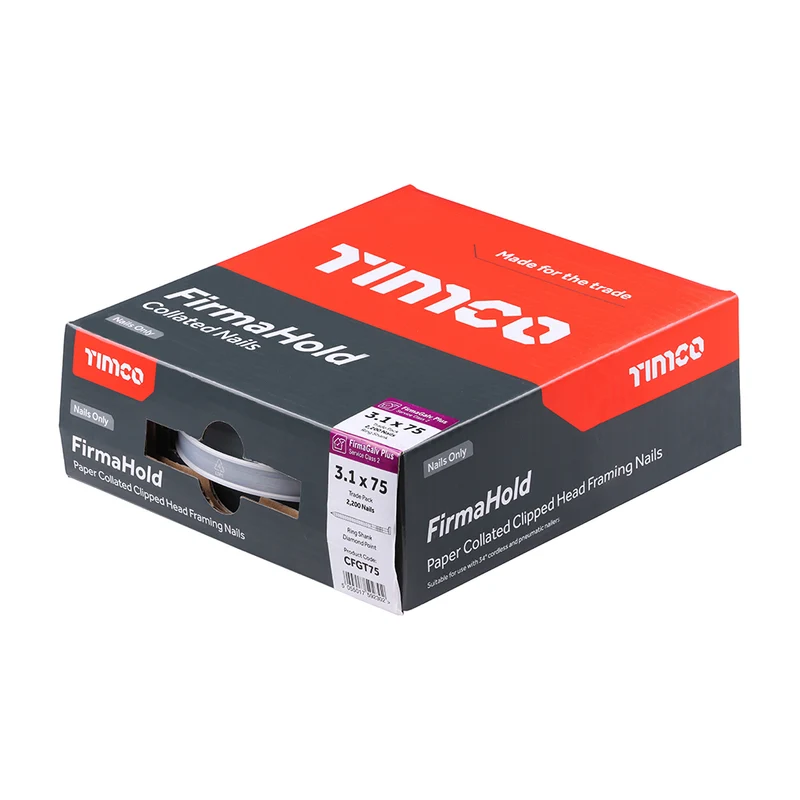 Firmahold Sq. Twist Nail F/G+ 3.4 x 35 - Image 2