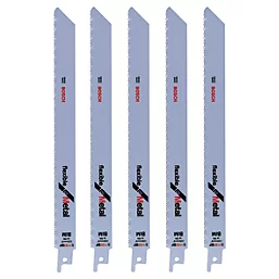 Bosch HF Flexible for Wood & Metal Blade 225mm 10 TPI (5pk) - Image 1